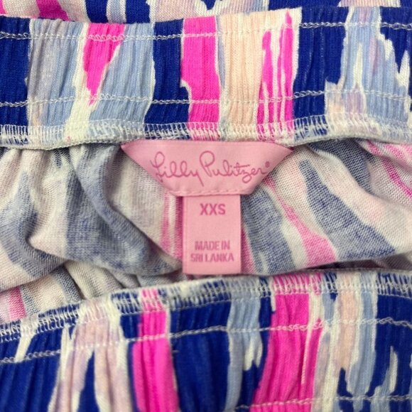 Lilly Pulitzer Palma Strapless Women's Tube Top Fringe Bottom Size XXS - Picture 5 of 9